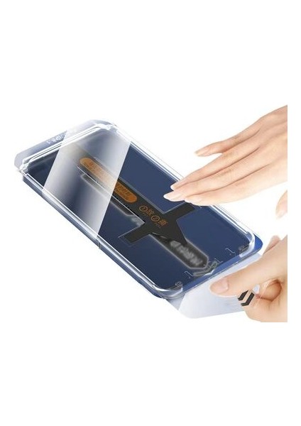 iPhone 16 Plus Hayalet Ekran Koruyucu Zore Süper Fast Privacy