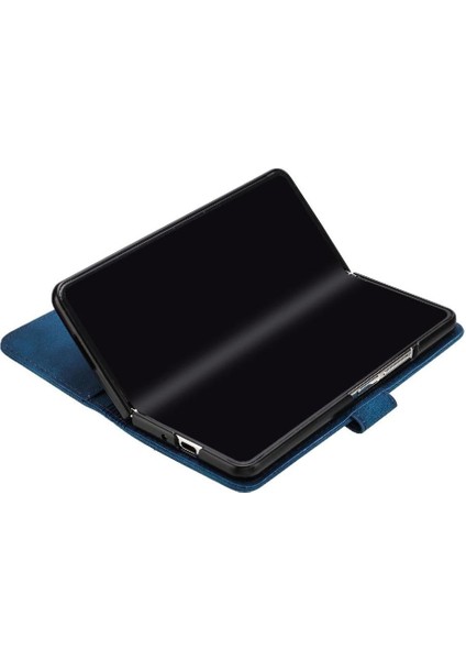 Samsung Galaxy Z Için Flip Case Kart ile Kat 6 Manyetik Kapak Pu Deri (Yurt Dışından) indirimleri