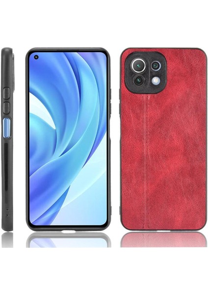 Xiaomi Mi 11 Lite Için Hafif Durumda Klasik Darbeye Dayanıklı Hafif Ince (Yurt Dışından)