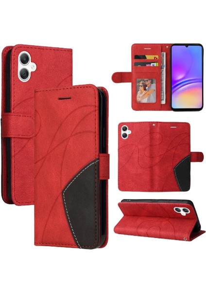 Kart Yuvası Standı ile Samsung Galaxy A06 Için Flip Case Flip Folio Kitap (Yurt Dışından)