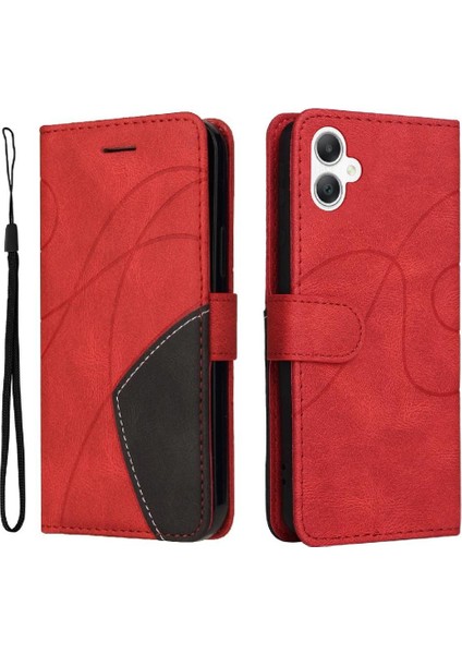 Kart Yuvası Standı ile Samsung Galaxy A06 Için Flip Case Flip Folio Kitap (Yurt Dışından)