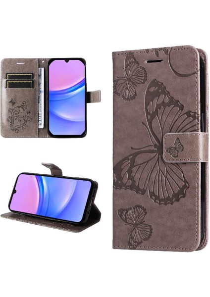 Kart Yuvası Standı ile Samsung Galaxy A16 Için Kılıf Kickstand Manyetik Çevirin (Yurt Dışından)