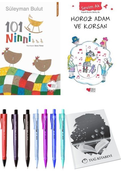 Horoz Adam ve Korsan ve 101 Ninni Süleyman Bulut 2'li Set + Hediyeli