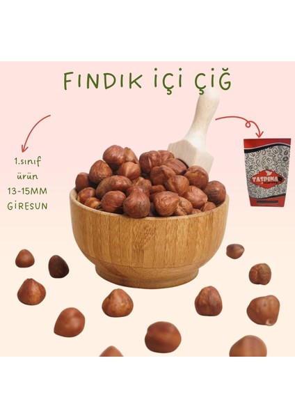 Çiğ Fındık 500 gr