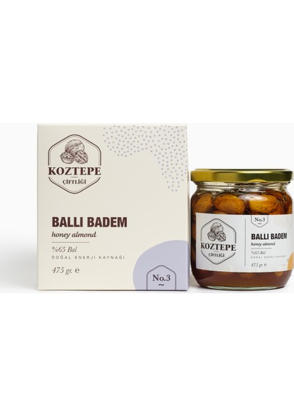Ballı Badem 475 gr