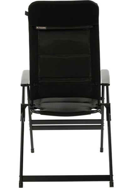 Kamp Sandalyesi - Barletta Comfort Yatarlı - XL - Siyah