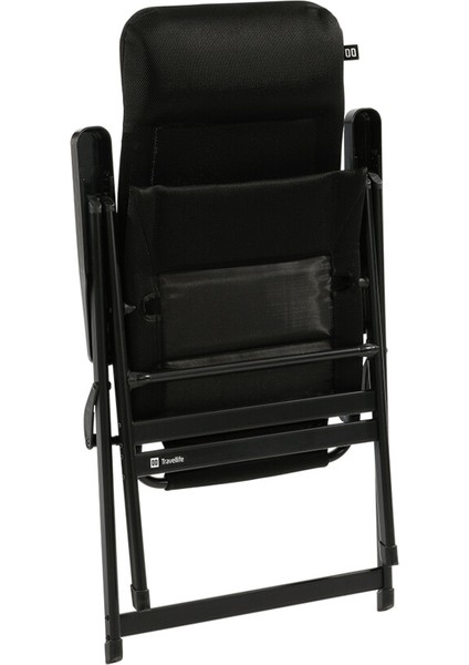 Kamp Sandalyesi - Barletta Comfort Yatarlı - XL - Siyah