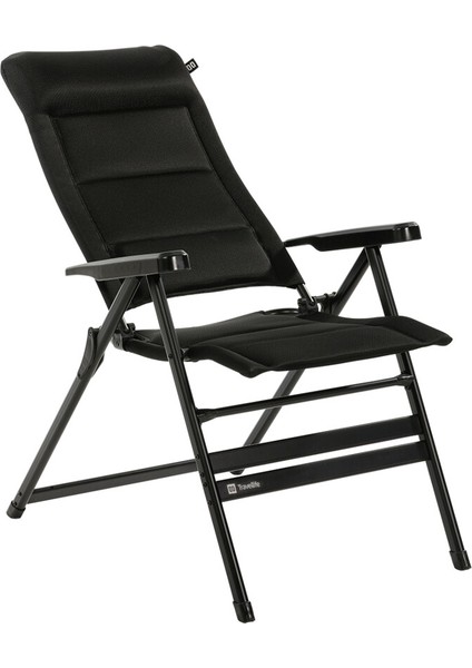 Kamp Sandalyesi - Barletta Comfort Yatarlı - XL - Siyah