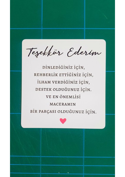 Öğretmenler Günü 24 Kasım Tebrik Kartı 4’lü