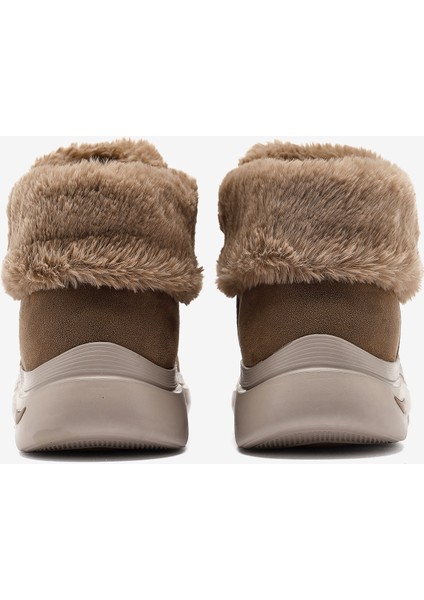 Go Walk Arch Fit 2.0 Boot - Cozy Rereat Kadın Kahverengi Yürüyüş Ayakkabısı 144570 Brn