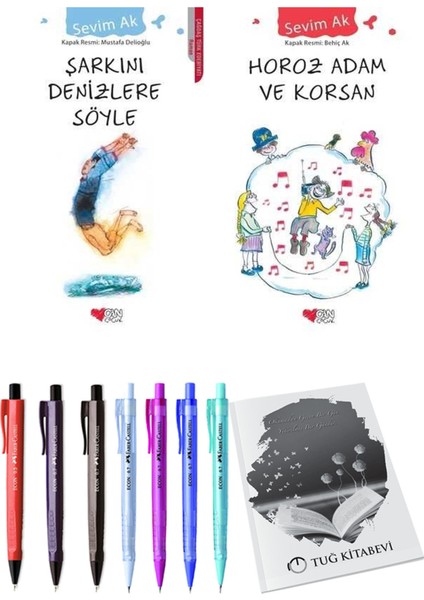 Horoz Adam ve Korsan ve Şarkını Denizlere Söyle 2'li Set + Hediyeli