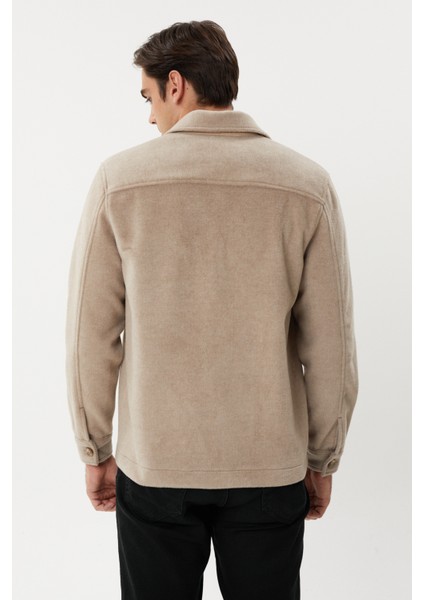 Ec 1006 Cep Detaylı Düğmeli Erkek Kaşe Ceket indirimleri