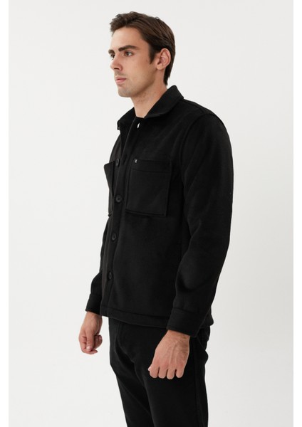 Ec 1006 Cep Detaylı Düğmeli Erkek Kaşe Ceket indirimleri