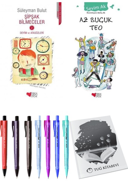 Az Buçuk Teo ve Şipşak Bilmeceler 2 2li Set