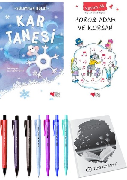 Horoz Adam ve Korsan ve Kar Tanesi 2li Set