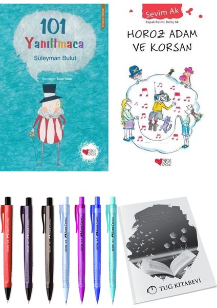 Horoz Adam ve Korsan ve 101 Yanıltmaca 2li Set