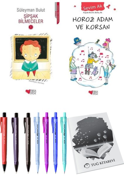 Horoz Adam ve Korsan ve Şipşak Bilmeceler 1 2li Set