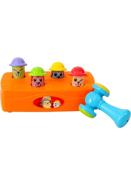 Playgo Sun-Plg-Iy.çekiç Oyunu Köstebek Avi Müzik/ışik