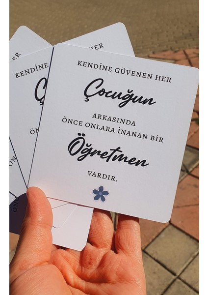 Öğretmenler Günü 24 Kasım 4'lü Tebrik Kartı