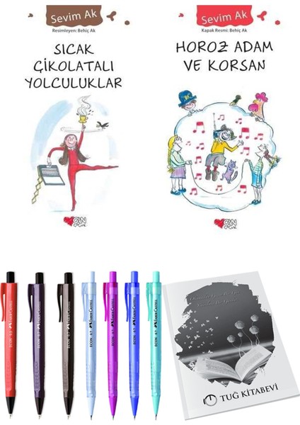 Horoz Adam ve Korsan ve Sıcak Çikolatalı Yolculuklar 2li Set
