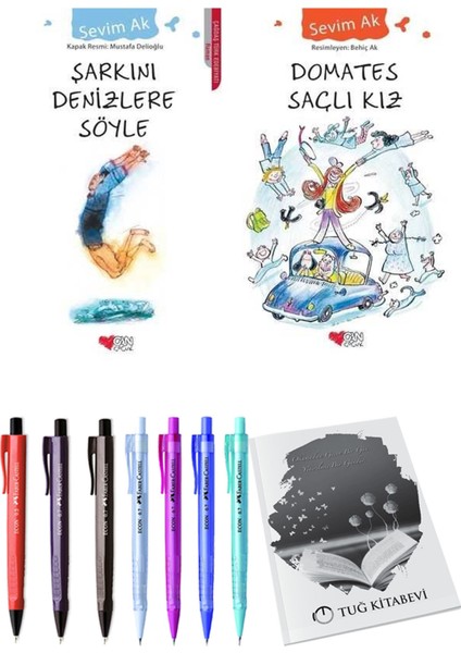 Domates Saçlı Kız ve Şarkını Denizlere Söyle 2li Set