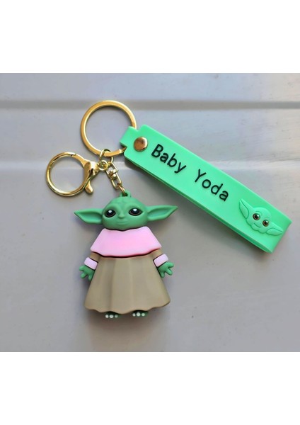 Baby Yoda Anahtarlık Çanta ve Cüzdan Süsü