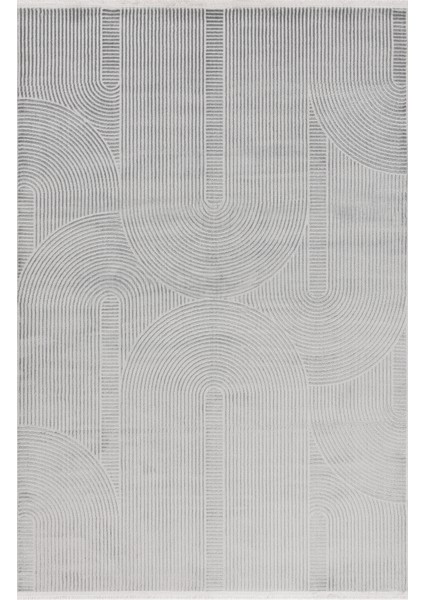 Farahan Gri Geometrik Tozumaz Salon Koridor Balkon Teras Bahçe Oturma Odası Halısı A0861A fiyatları