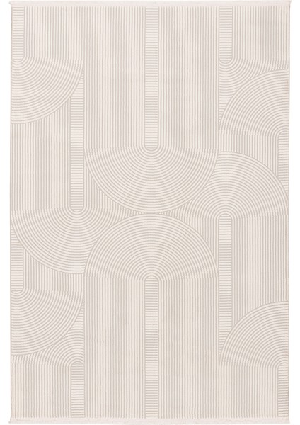 Farahan Beyaz Geometrik Tozumaz Salon Koridor Balkon Teras Bahçe Oturma Odası Halısı A0861A fiyatları