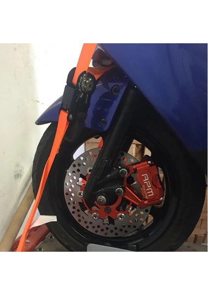 Rpm Motor Evrensel Motosiklet Fren Kaliperleri /pompası 220MM  Yamaha Aerox Nitro Rsz Bws Zuma