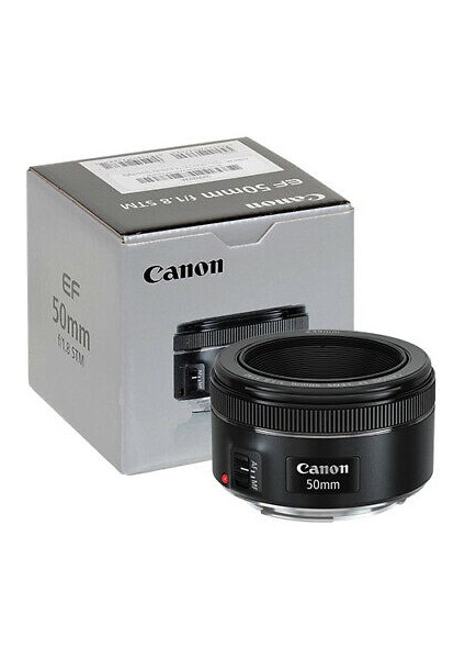 EF 50mm f/1.8 STM Lens (Canon Eurasia Garantili)