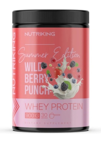 Whey Protein Summer Edition 900 gr 30 Servis Böğürtlen