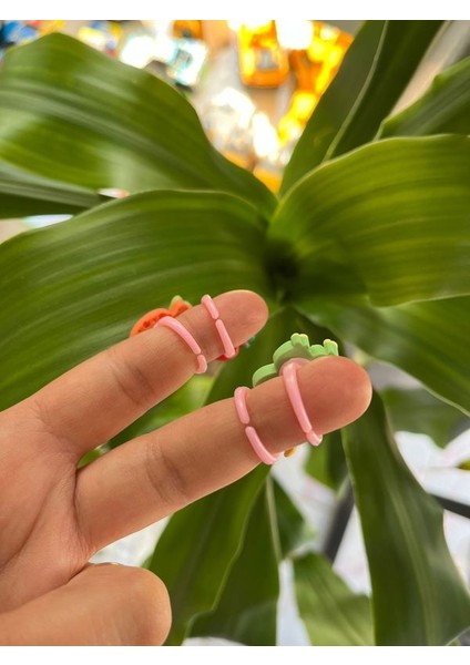 4 Adet Figürlü Ayarlanabilir Çocuk Yüzük fiyatları