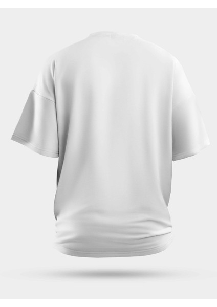 Oversize Mini Karavan Baskılı Unisex Tişört