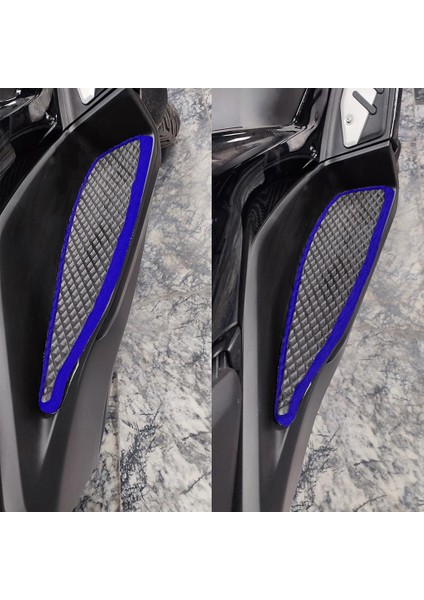 Yamaha Xmax/tech Max 250 Motor 3D Havuzlu Paspas Siyah-Fitil Rengi Mavi fiyatları