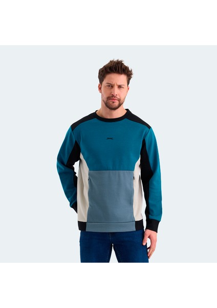 VITALI Erkek Sweatshirt Petrol