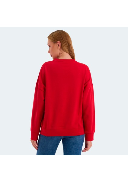 VIRTUE Kadın Sweatshirt Kırmızı fiyatları