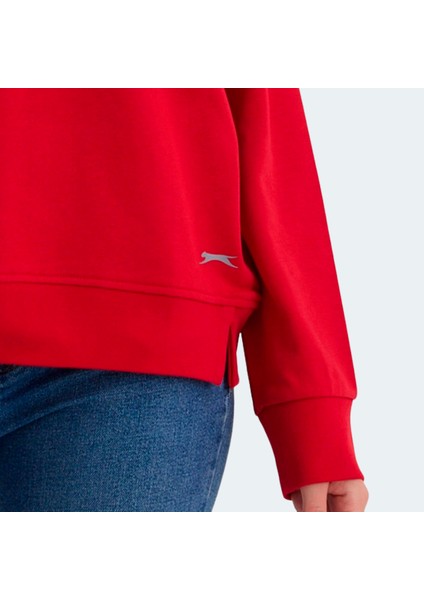 VIRTUE Kadın Sweatshirt Kırmızı fırsatları