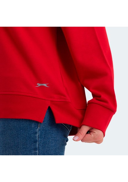 VIRTUE Kadın Sweatshirt Kırmızı indirimleri