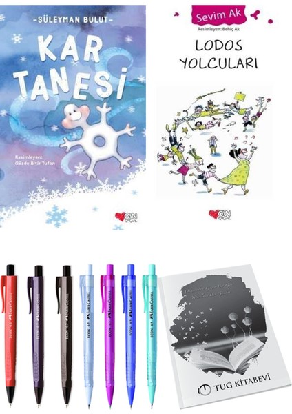 Lodos Yolcuları ve Kar Tanesi 2'li Set + Hediyeli
