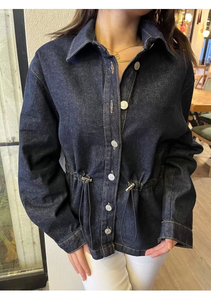 Kadın Kot Gömlek Lacivert fiyatları