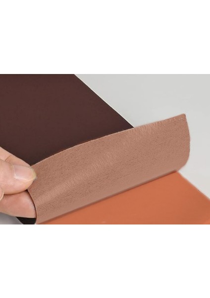 Deri Tamir Kiti Kendinden Yapışkanlı Dayanıklı Uzun Ömürlü Su Geçirmez Onarım Kiti Kahverengi (50 x 120)