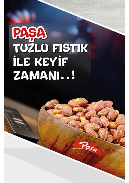 Paşa Kuruyemiş Kavrulmuş Tuzlu Yer Fıstığı 200 gr x 4 Adet (Toplam 800gr)