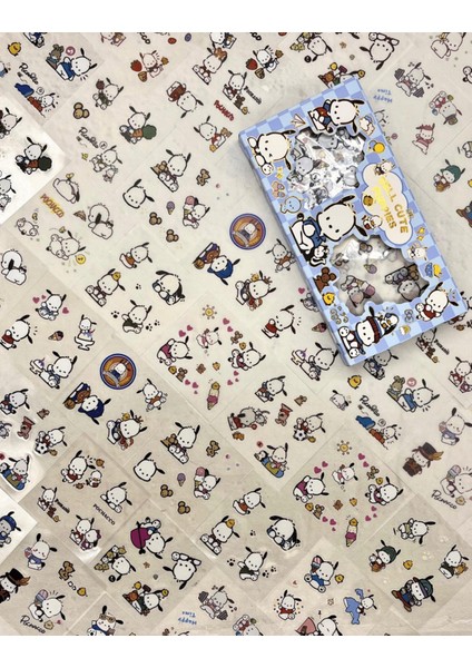 Sanrio Karakter Pocohacco 20 Yaprak Pet Sticker 20 Yaprak Kağıt Sticker