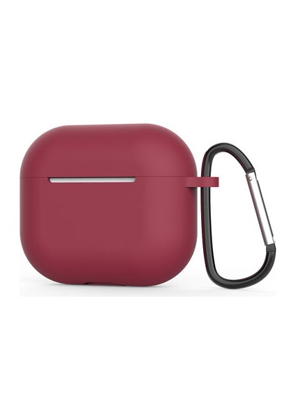 Apple Airpods 3. Nesil Yumuşak Silikon Dokulu Şık Airbag-28 Kılıf