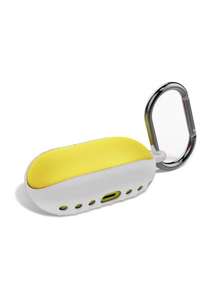 Samsung Galaxy Buds Deri Görünümlü Şık Airbag-07 Silikon Kılıf