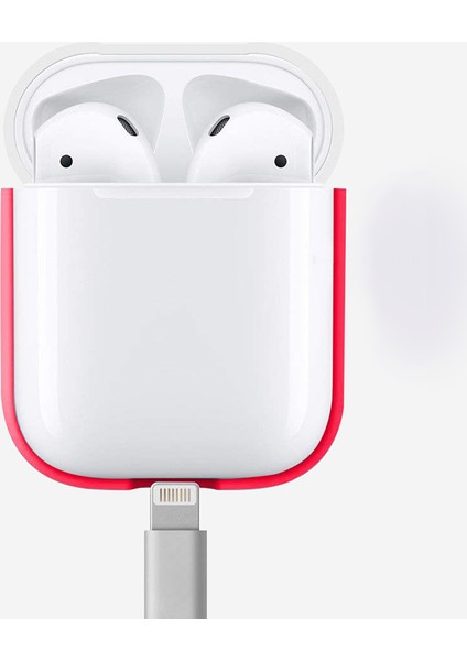 Apple Airpods Soft Silikon Yapılı Şık Airbag-13 Silikon Kılıf