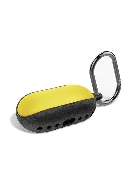 Galaxy Buds Deri Görünümlü Şık Airbag-07 Silikon Kılıf