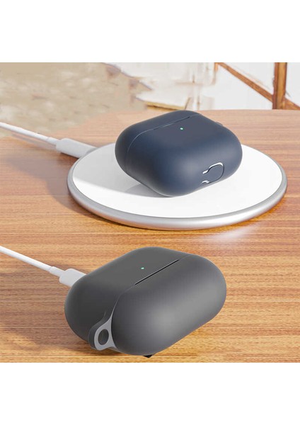 Apple Airpods 3. Nesil Yumuşak Silikon Dokulu Şık Airbag-28 Kılıf
