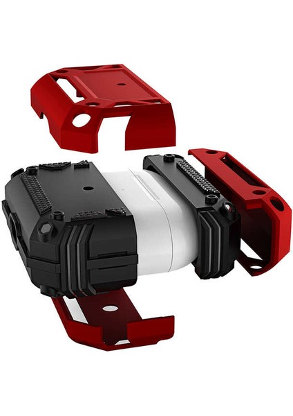 Apple Airpods Tam Koruma Sağlayan Çift Katmanlı Airbag-15 Kılıf