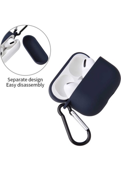 Apple Airpods Sade Tasarımlı Airbag-11 Silikon Kılıf